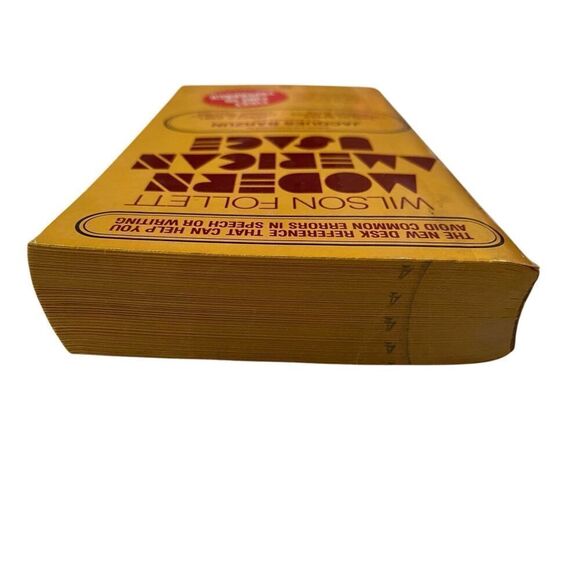 Modern American Usage Paperback Book 1974 English Language - Picture 11 of 15